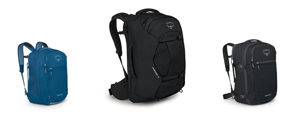 Osprey Travel Backpack combined image