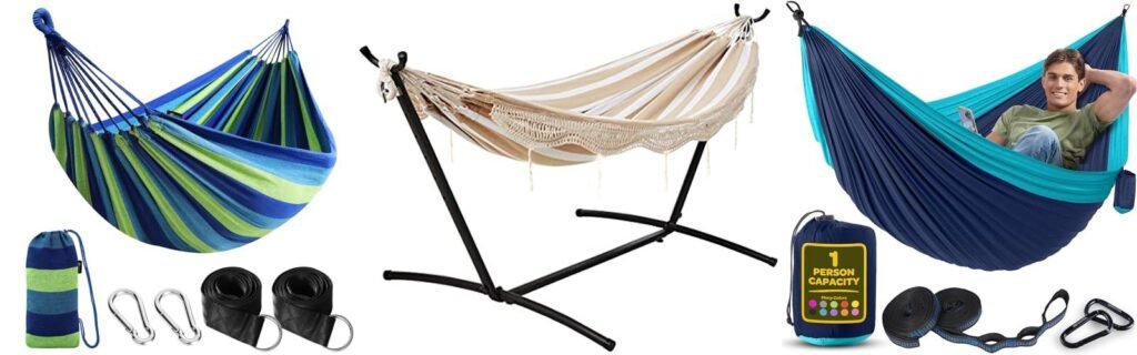 Outdoor Hammocks combined image