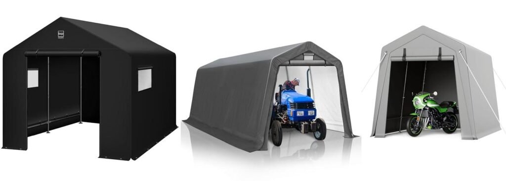 Outdoor Storage Tents combined image