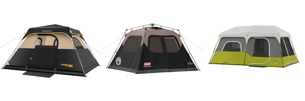 Quick Setup Tents combined image