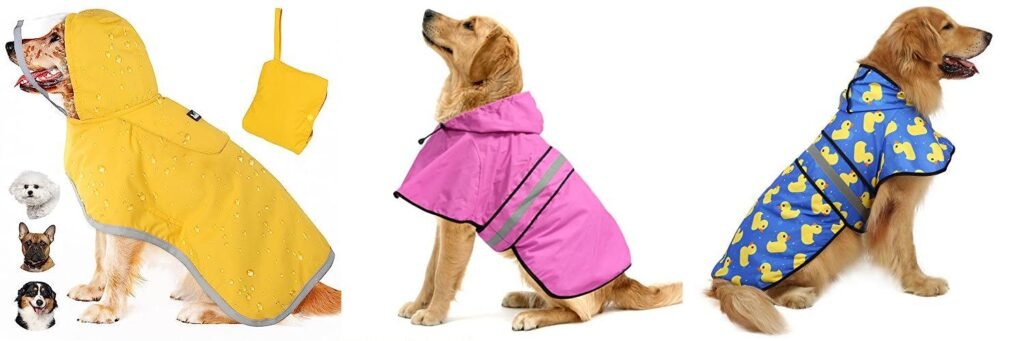 Rain Jacket For Dogs combined image