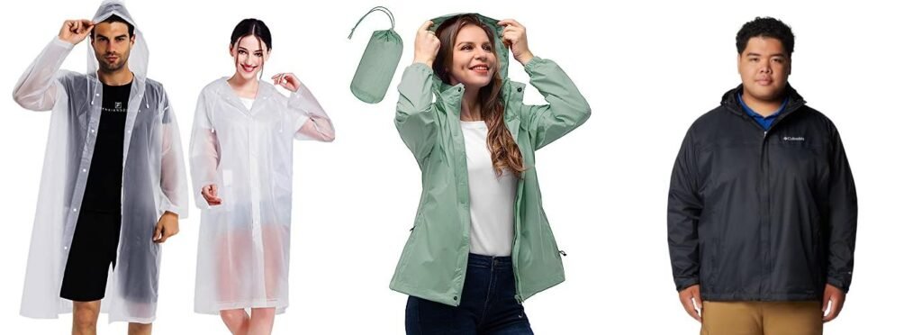 Rain Jacket For Travel combined image