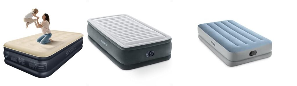 Rated Twin Air Mattress combined image