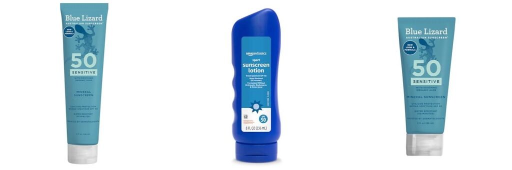 Reef Friendly Sunscreen combined image