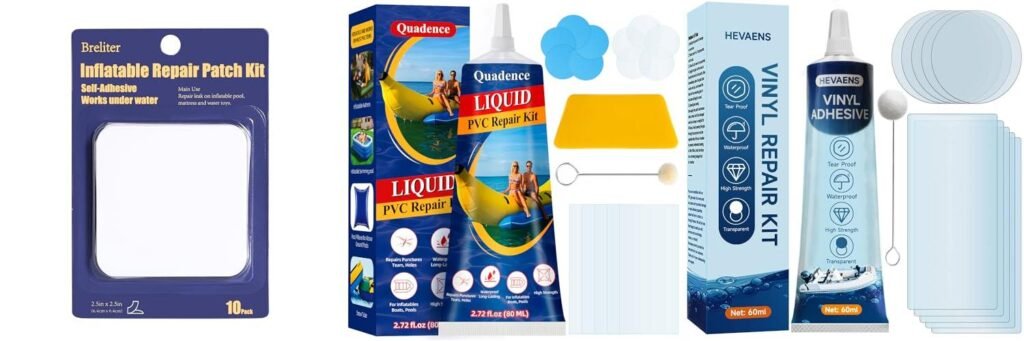 Repair Kit For Intex Air Mattress combined image