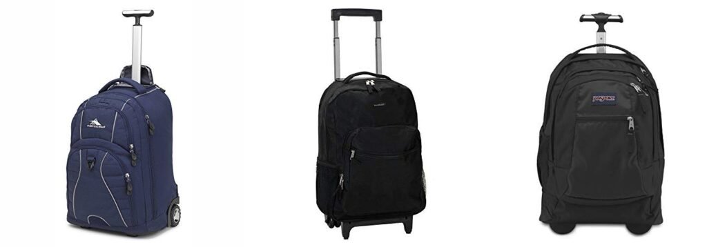 Rolling Backpack For Middle School combined image