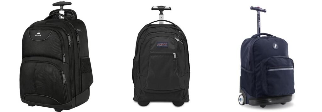 Rolling Backpacks For School combined image