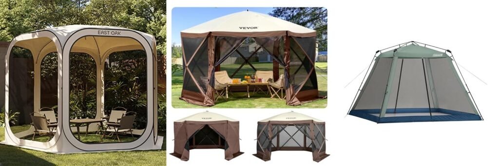 Screen Tent combined image