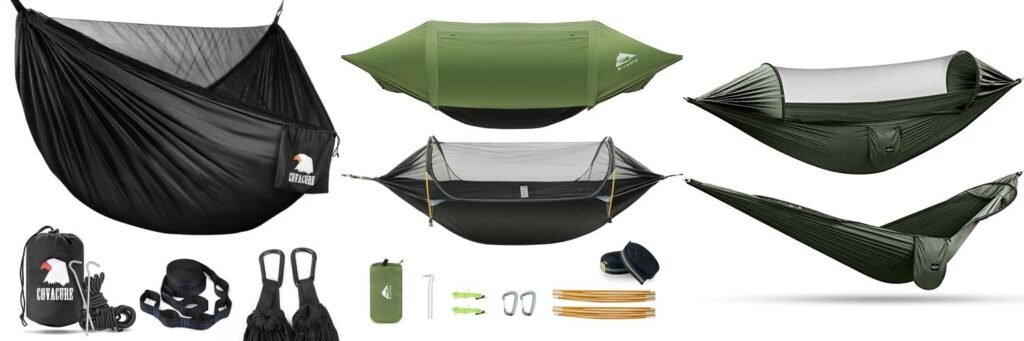 Sleeping Hammock combined image