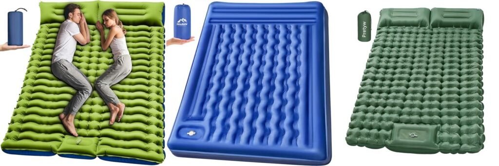 Sleeping Pad For Couples combined image