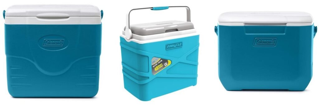 Small Cooler For Ice Retention combined image