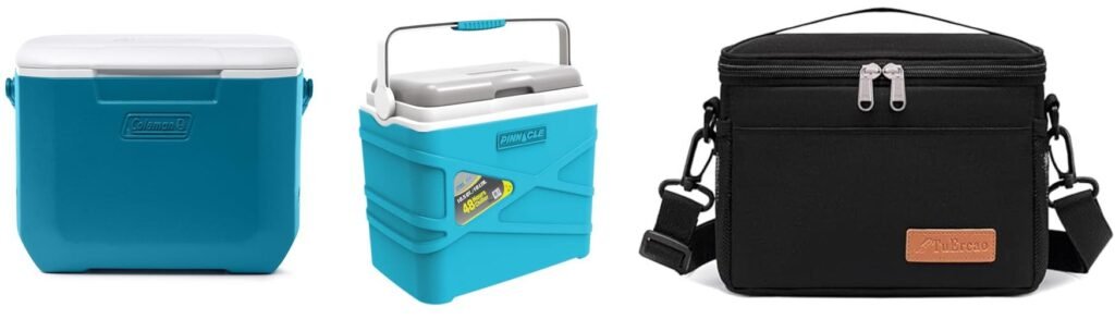 Small Coolers For Camping combined image