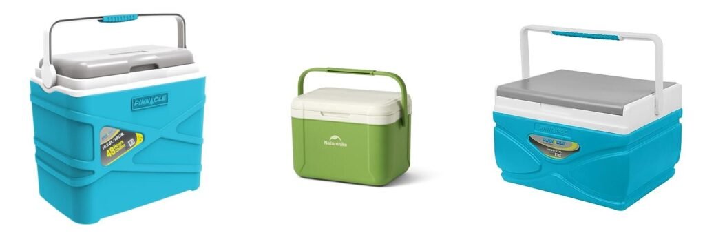 Small Hard Cooler For Ice Retention combined image