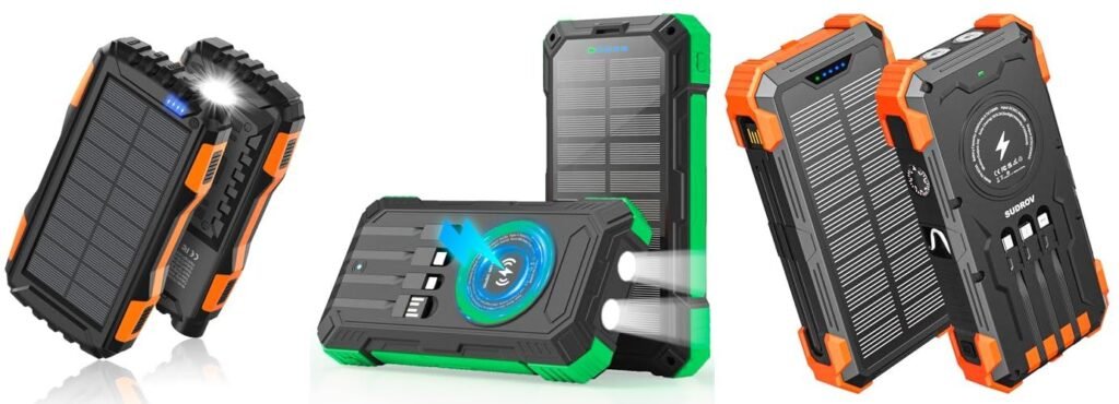 Solar Chargers combined image