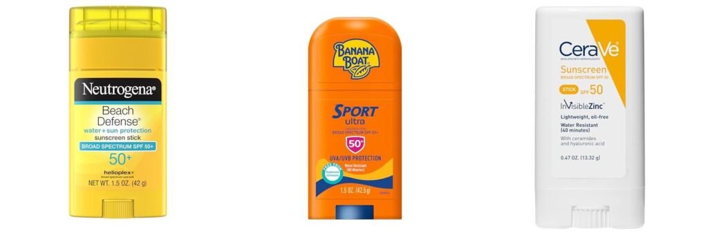Solid Sunscreen combined image