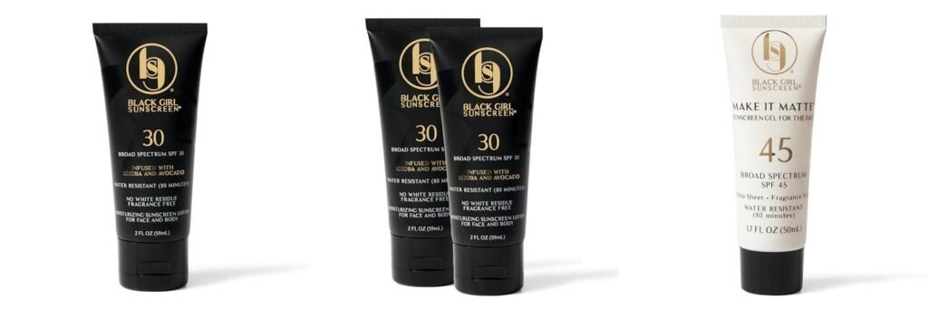 Sunscreen For African American combined image