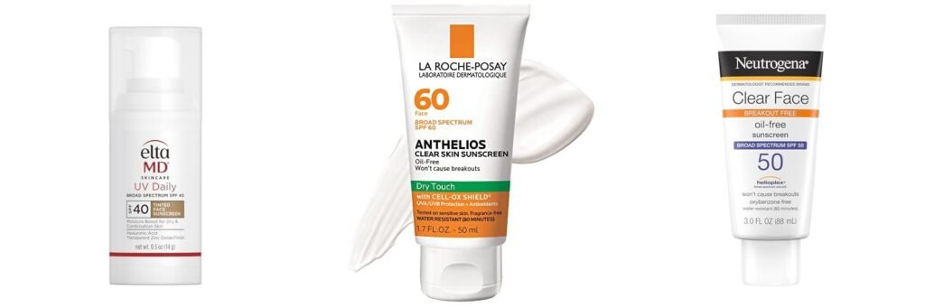 Sunscreen For Combination Skin Dermatologist Recommended combined image