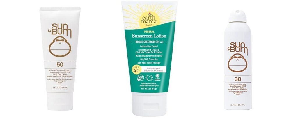 Sunscreen For Pregnant combined image