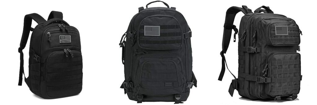 Tactical Laptop Backpack combined image