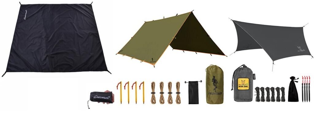 Tarp For Backpacking combined image
