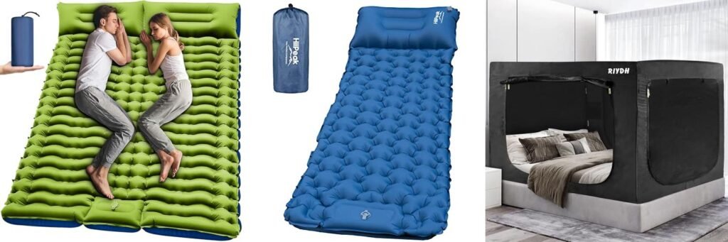 Tent Bed combined image