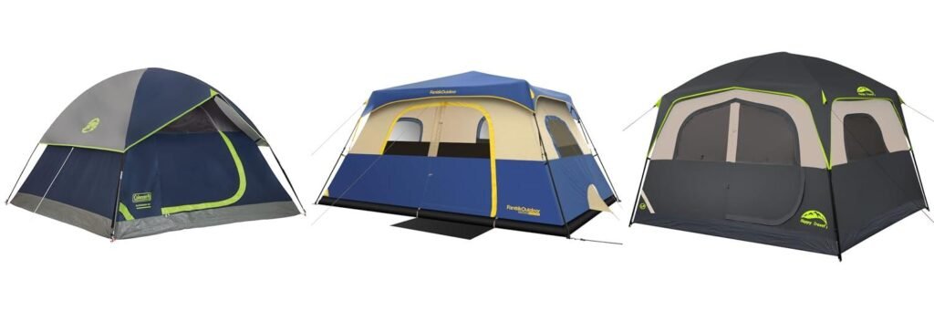 Tent Camping In Pennsylvania combined image