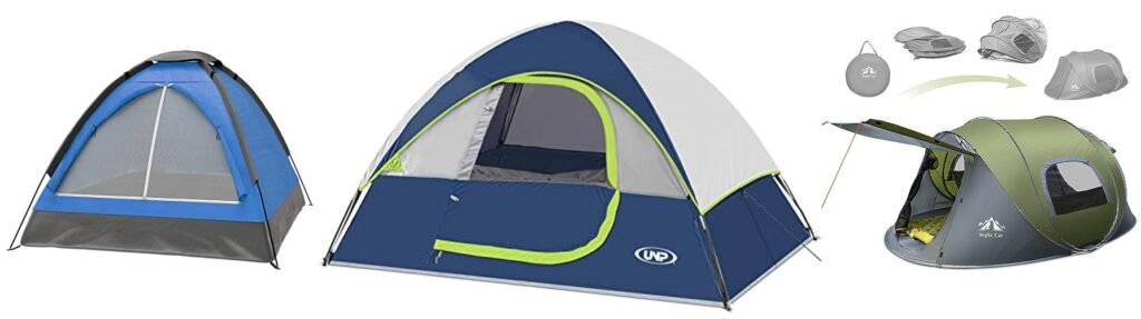 Tent For 2 People combined image