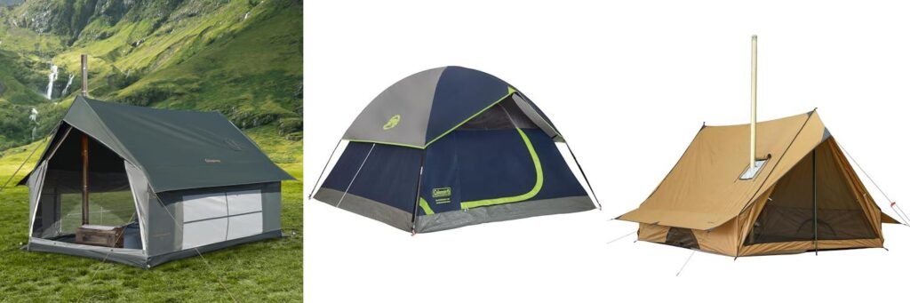 Tent For Hot Weather Camping combined image