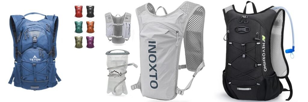 Trail Run Backpack combined image