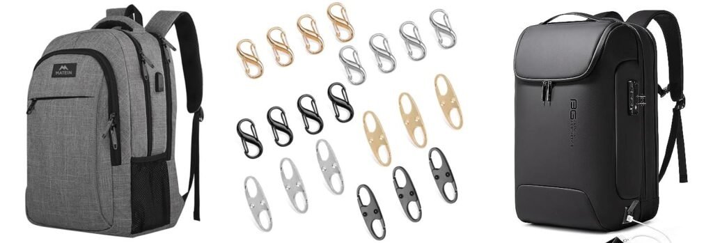 Travel Anti Theft Backpack combined image