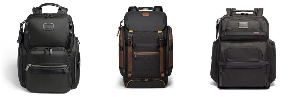 Tumi Backpack For Men combined image
