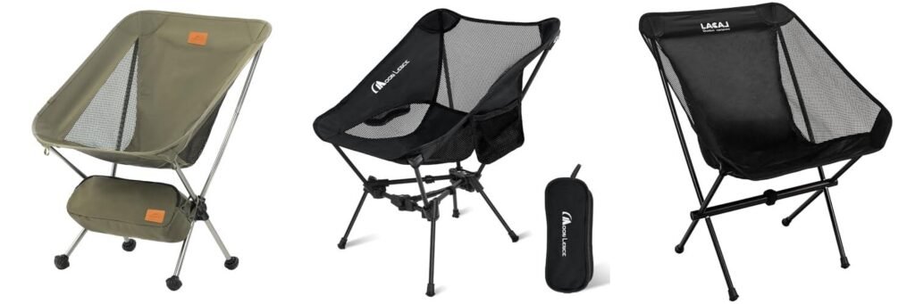 Ultralight Backpacking Chair combined image