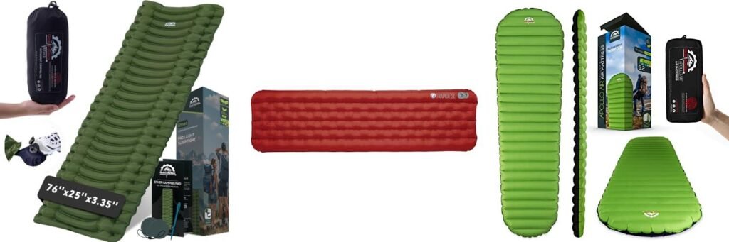 Ultralight Sleeping Pads combined image