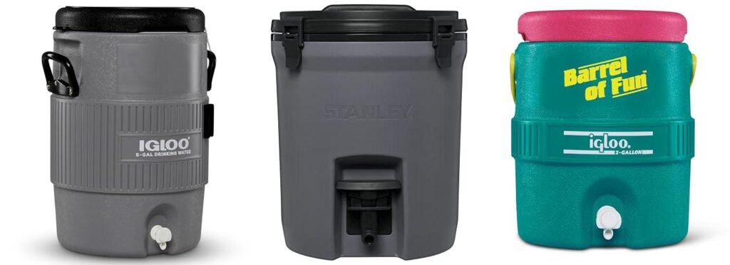 Water Cooler For Camping combined image