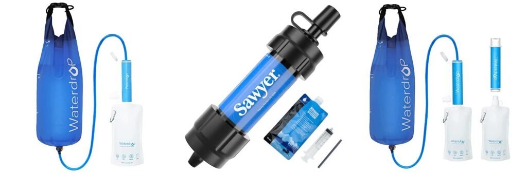 Water Filter System For Camping combined image