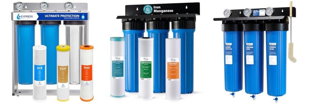Water Filter System Whole House combined image