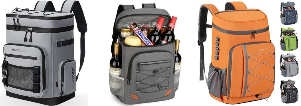 Waterproof Backpack Cooler combined image