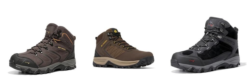 Waterproof Lightweight Hiking Boots combined image