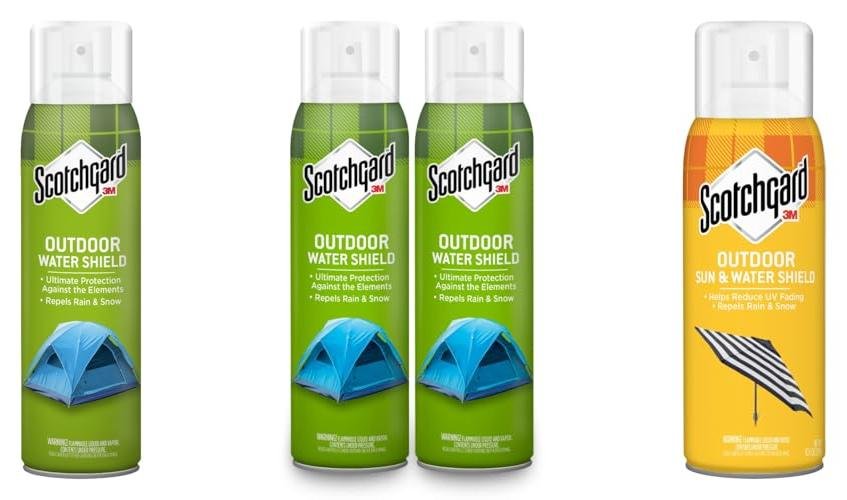 Waterproof Spray For Tents combined image