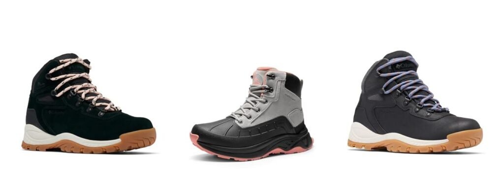 Winter Hiking Boots Women combined image