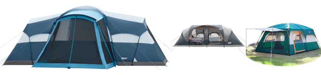 3 Room Tents combined image