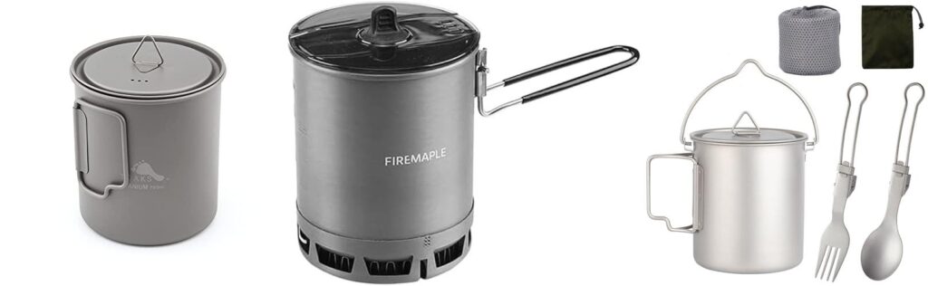 Backpacking Pot combined image