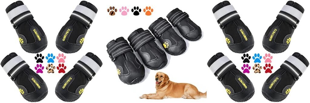 Dog Hiking Boots combined image