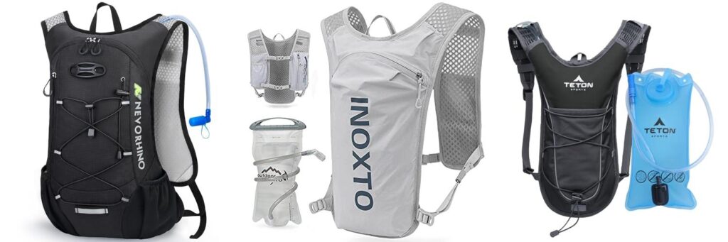 Hydration Backpack For Running combined image