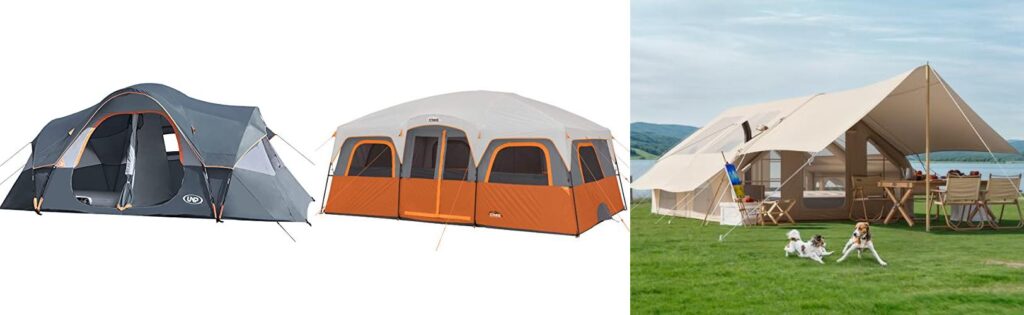 Large Family Tent combined image