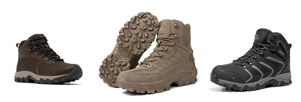 Orthopedic Hiking Boots combined image