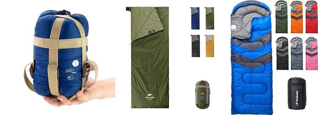 Packable Sleeping Bag combined image