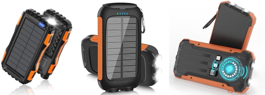 Solar Charger For Cell Phones combined image