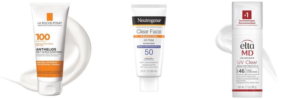Sunscreen For Older Skin combined image