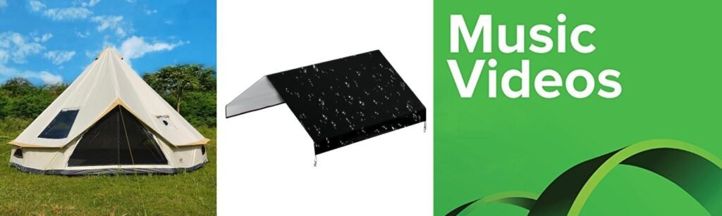 Tent To Live In Year Round combined image